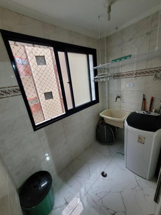 Apto Inteligente Com Alexa, Wi-Fi E Smart Tv. Apartment Praia Grande  Exterior photo